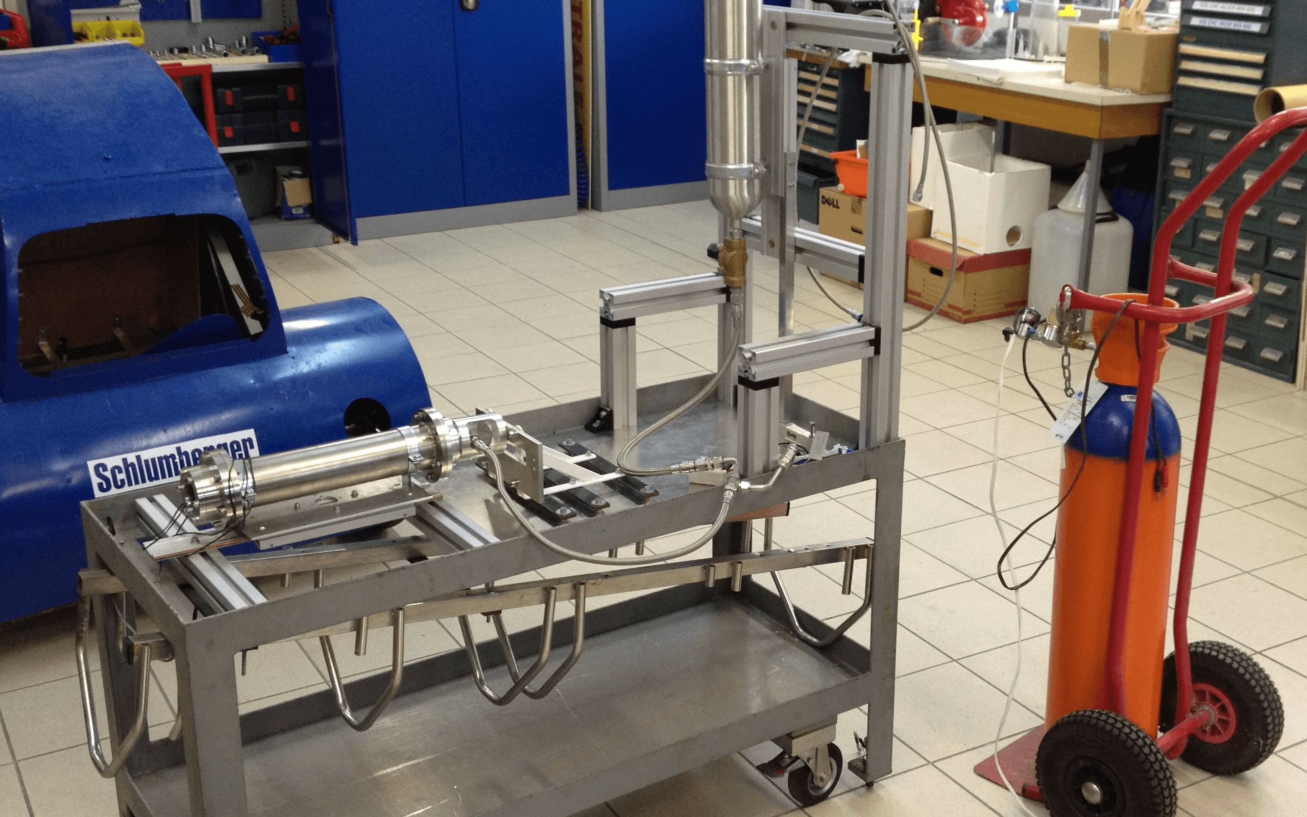 Hybrid Rocket Bench Modular Design preview