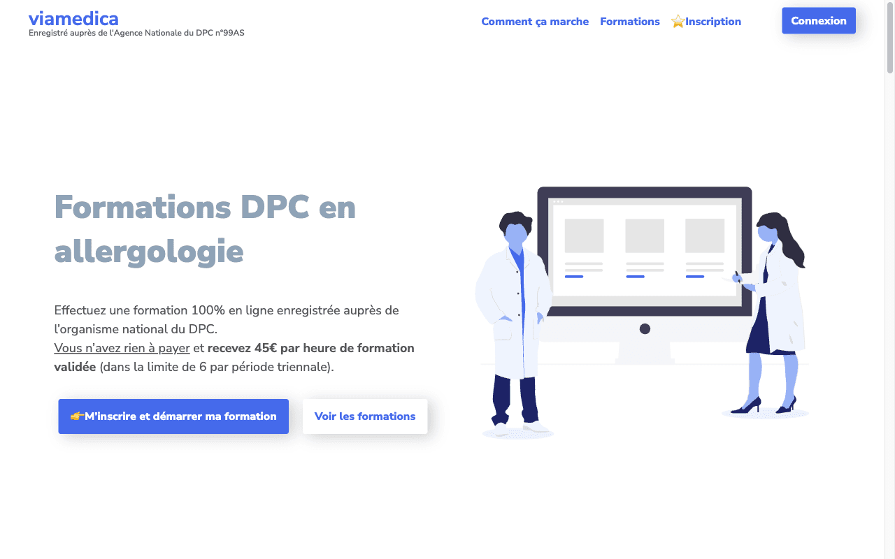 viamedica.fr preview